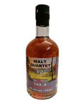 Lade das Bild in den Galerie-Viewer, 18a - 746.9 EIFEL WHISKY MALT QUARTET "Port Cask" - 12 JAHRE - 350 ML - 46%VA